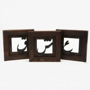 Love Calligraphy Triple Mirrors
