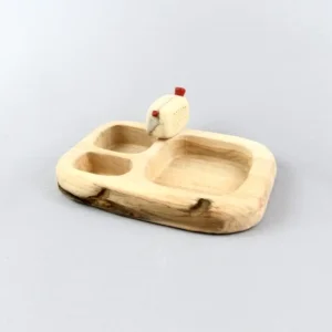 Handcrafted Wooden Sections Tray