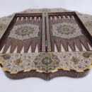 LUXURY STAR KHATAM BACKGAMMON AND CHESS SET - TAZHIB