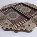 LUXURY STAR KHATAM BACKGAMMON AND CHESS SET - TAZHIB