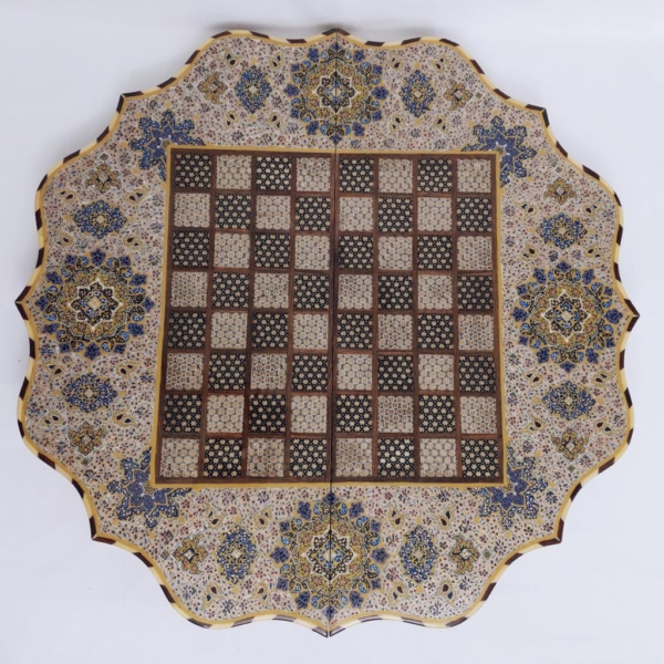 Luxury Star Khatam Backgammon and Chess Set – Tazhib