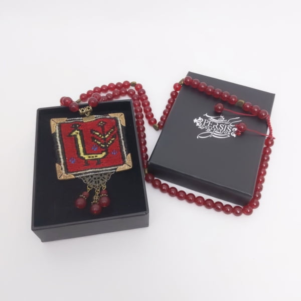 Bird Kilim Necklace