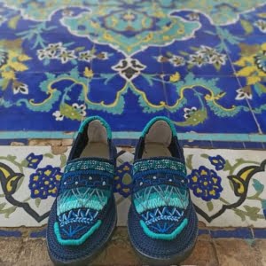 Blue & Azure Giveh Shoes