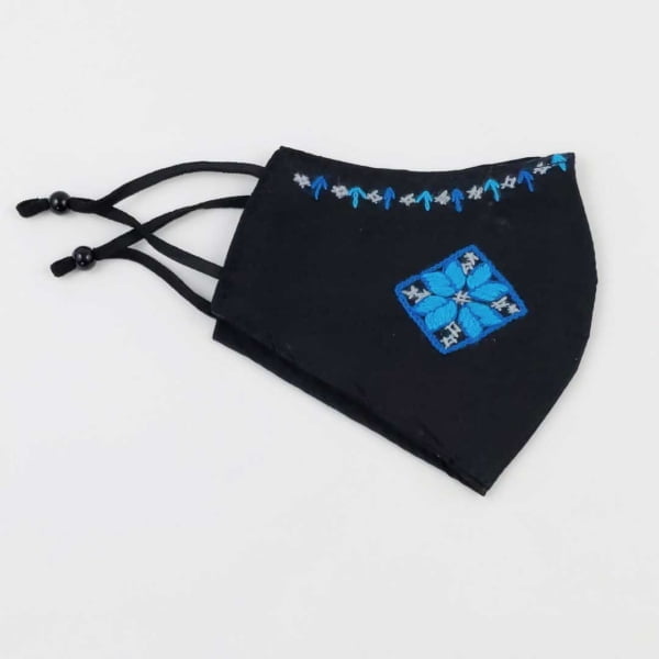 Blue Baluchi Mask (Face Mask)