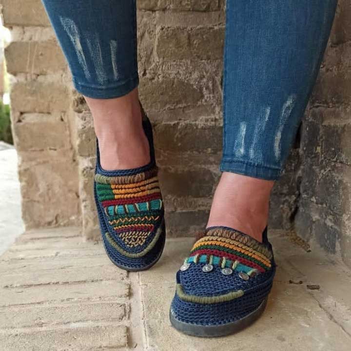 Blue givah shoes