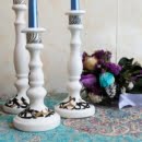 CALLIGRAPHY CANDLE HOLDER