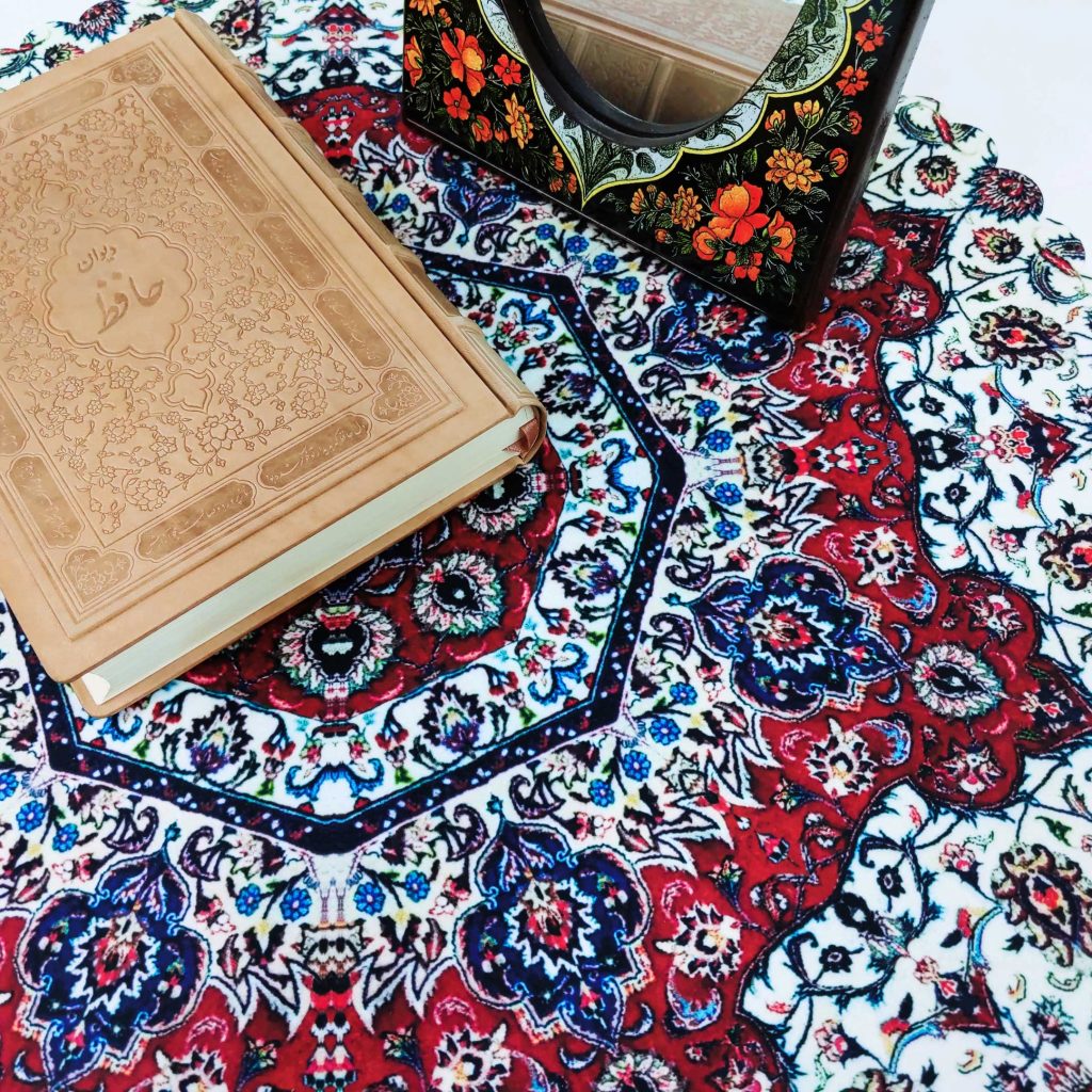 CARPET PATTERN ROUND TABLECLOTH