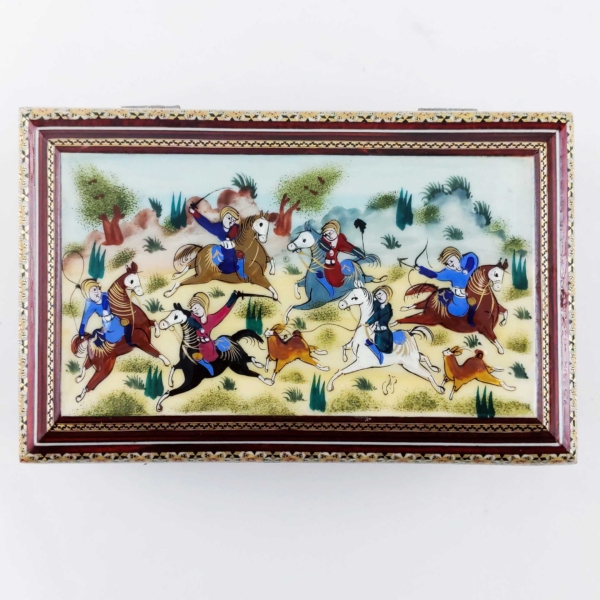 Chovgan Khatam Kari Jewellery Boxes