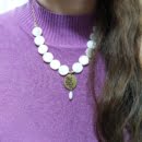 COIN OYSTER NECKLACE