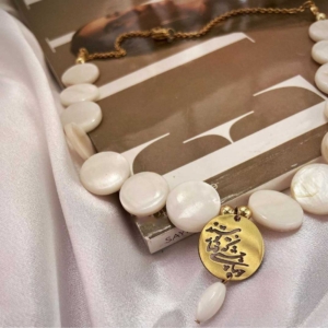 COIN OYSTER NECKLACE