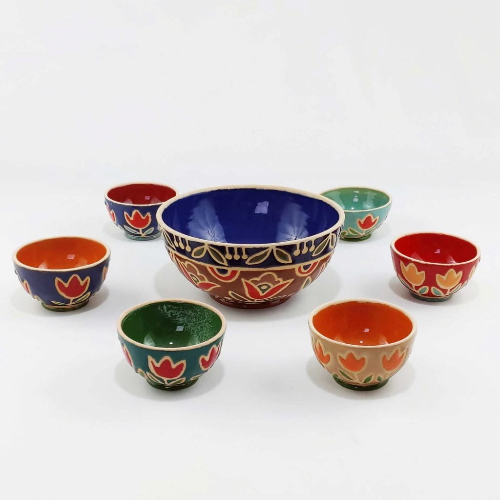 COLORFUL HAFT SEEN SET