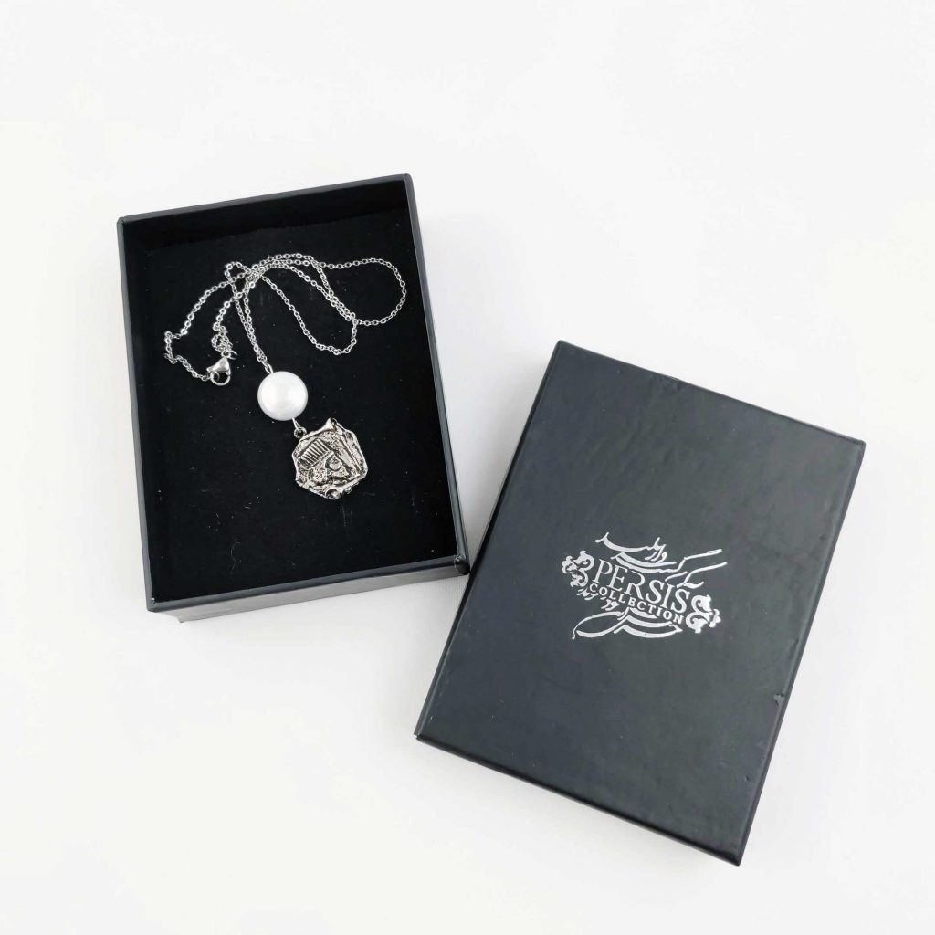 CYRUS SILVER COIN NECKLACE
