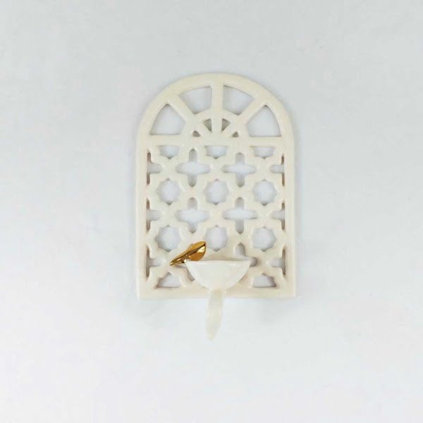 Dome Model Ceramic Candle Holder