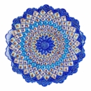 Copper Persian Enamel Plate 30cm