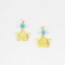 Crown earrings