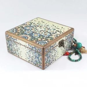 Decorative Storage Box Lattice Flower 15 x 15cm