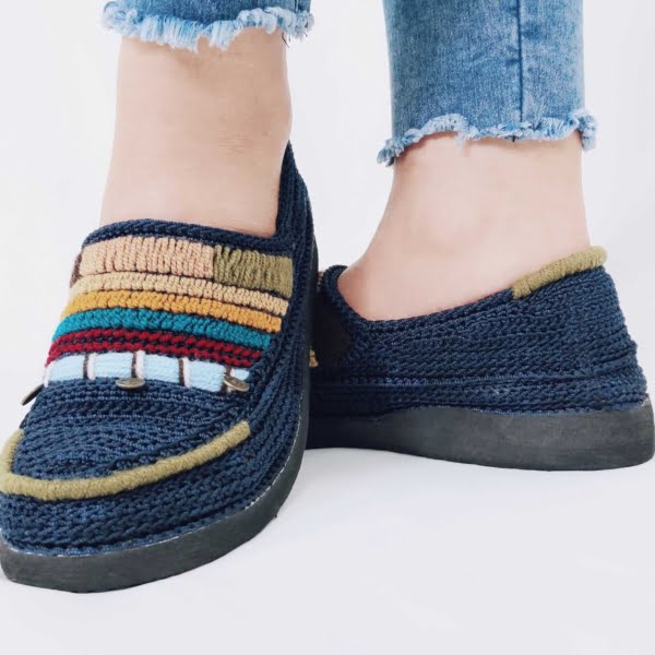 Dark Blue Giveh Shoes