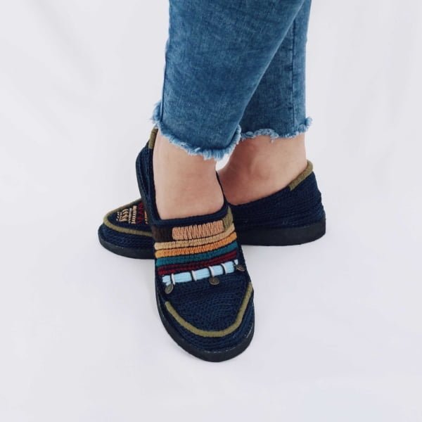 Dark Blue Giveh Shoes