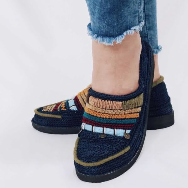 Dark Blue Giveh Shoes