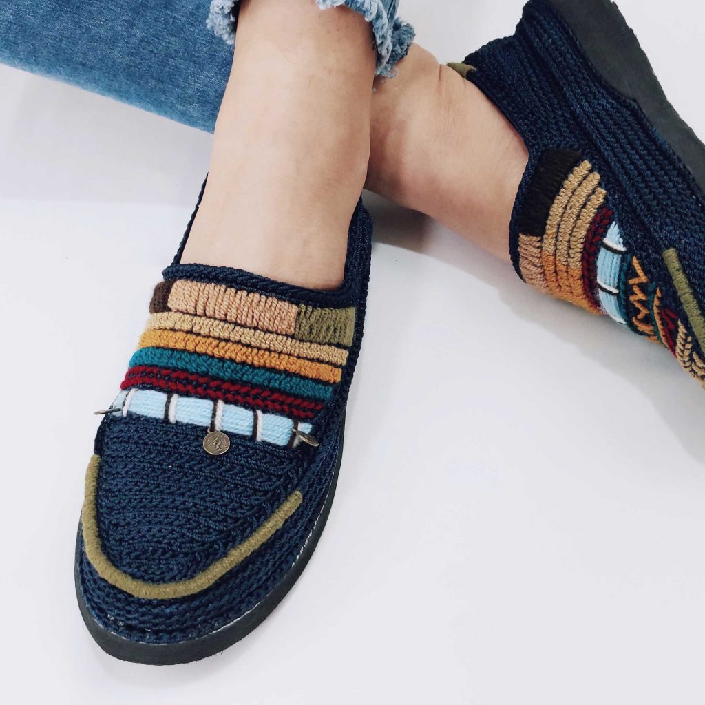 Dark Blue Giveh Shoes