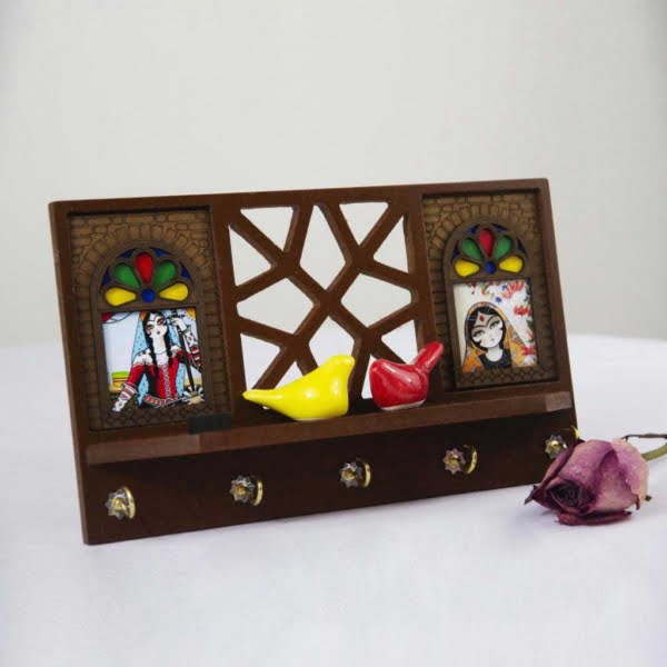Two Women Decorative Wooden Wall Art