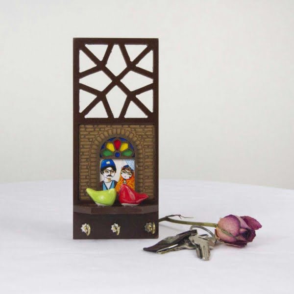 Woman & Man Decorative Wooden Wall Art