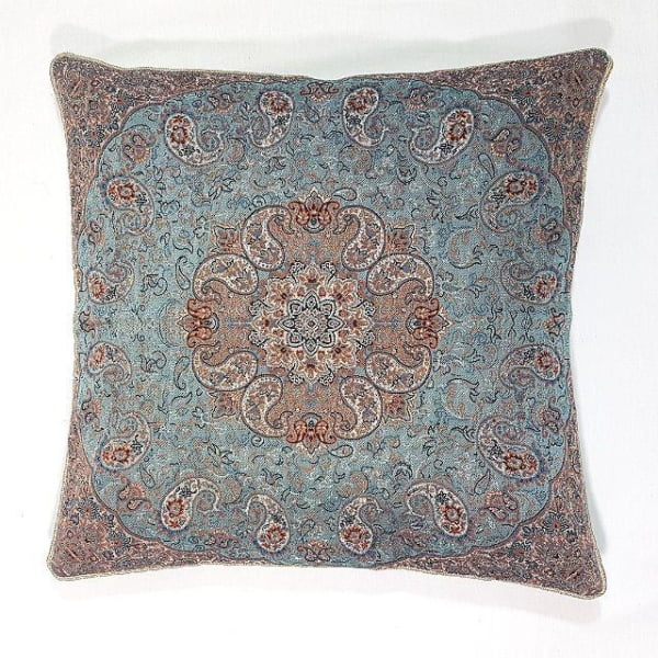 ELEGANT GREEN TERMEH CUSHION -Persis Collection