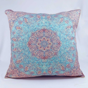 ELEGANT TURQUOISE TERMEH CUSHION COVER