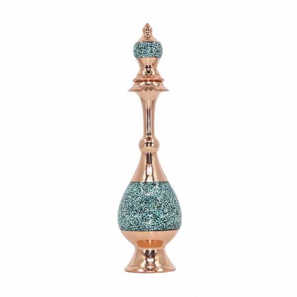 Firoozeh Koobi Turquoise on Copper Decanter 29cm