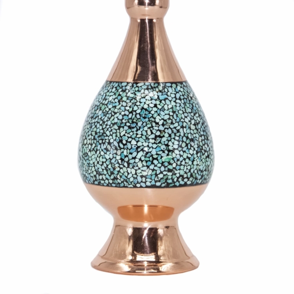 Firoozeh Koobi Turquoise on Copper Decanter 29cm