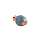 FIROOZEH KOOBI TURQUOISE ON COPPER VASE