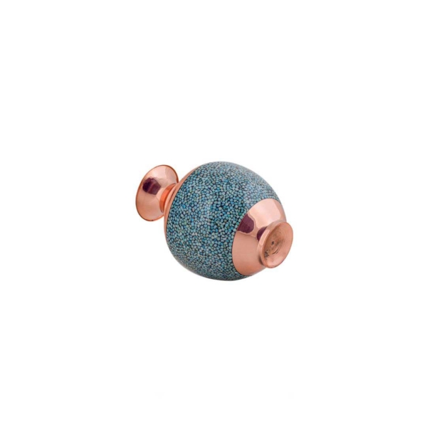Firoozeh Koobi Turquoise on Copper Vase