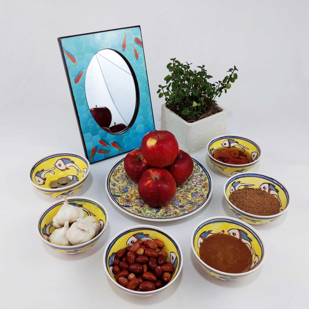 Fish Haft Seen Set Persian New Year