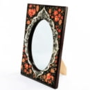 FLOWER & BIRD TABLE MIRROR