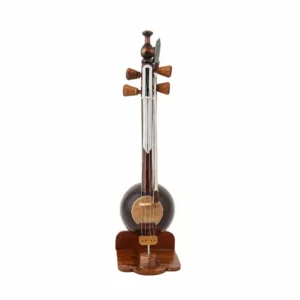 Fiddle Statue Wooden