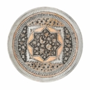 Flower and Bird GHALAM ZANI PLATE 30CM
