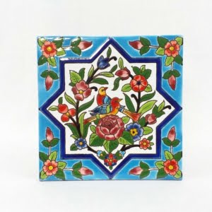 Flower and Bird Design Tiles