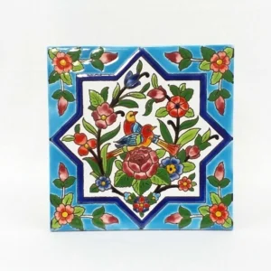 Flower and Bird Design Tiles