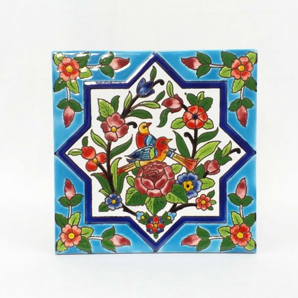 Flower and Bird Design Tiles