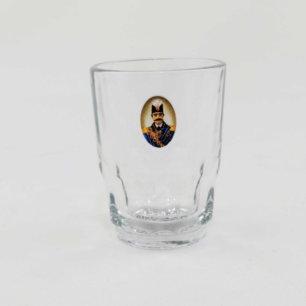 GHALAMZANI ON BRASS TEA SET FOR SIX PEOPLE