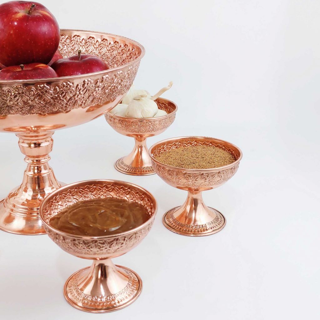 GHALAMZANI ON COPPER HAFT SIN SET