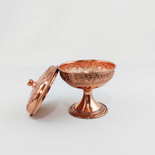 Ghalamzani on Copper Small Candy Dish