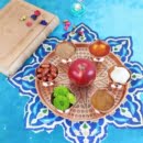 GHALAMZANI ON COPPER HAFT SIN SET
