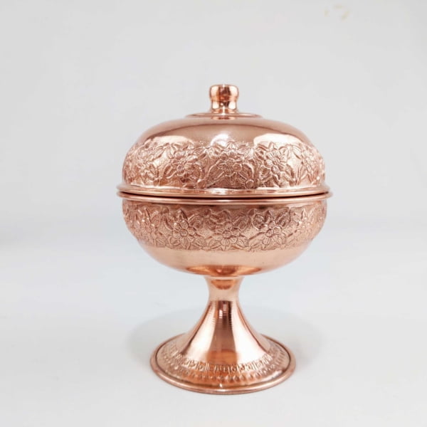 Ghalamzani on Copper Small Candy Dish