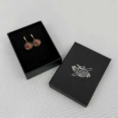 GOLD POMEGRANATE PATTERN EARRINGS