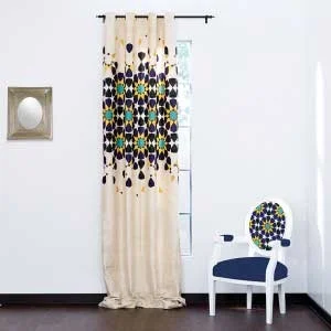 Geometric Design Curtains-135 x 300cm