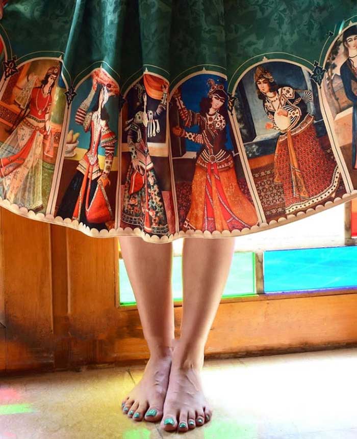 Ghajar Women’s Skirt Green