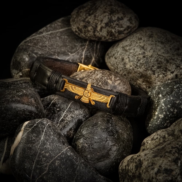 Gold Farvahar Bracelet