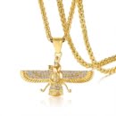 Gold-Farvahr-Ahura-Mazda-Zoroastrian-Farvahar-Wing-Necklace-Pendant-Persis-Collection