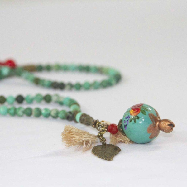Green Turquoise Necklace